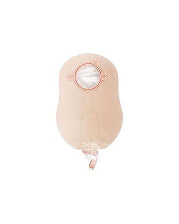 Poche d'urostomie Hollister New Image 2 pièces – Design amélioré – 10 par boîte, VERT – 44 MM, BEIGE – 23 CM (9")