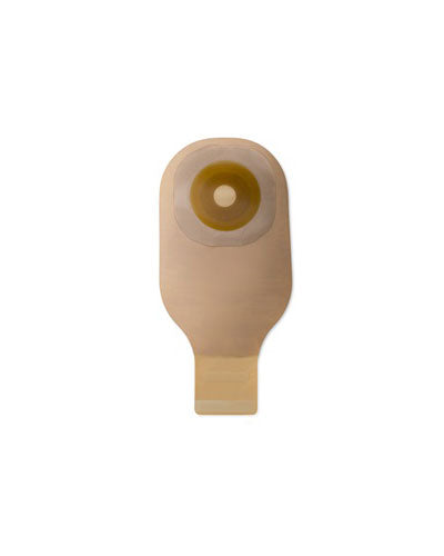 Hollister Premier 1 Piece Drainable Pouch with Lock n Roll Closure Flextend Flat Skin Barrier 10 per box CUT TO FIT UP TO 64MM 2 1 4 BEIGE