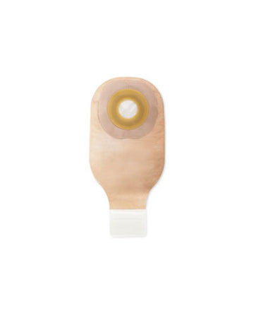 Hollister Premier 1-Piece Drainable Pouch with Lock 'n Roll Closure FlexWear Flat Skin Barrier - 10 per box, CUT TO FIT - UP TO 64MM (2 1/4"), BEIGE - WITH FILTER