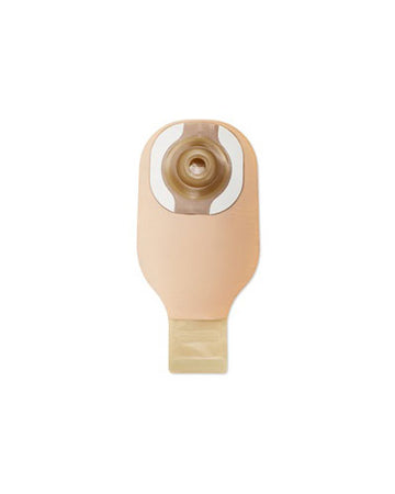 Hollister Premier 1-Piece Drainable Pouch with Lock 'n Roll Closure Soft Convex Ceraplus Skin Barrier - 5 per box, CUT TO FIT - UP TO 51MM (2"), BEIGE - WITH FILTER - 0