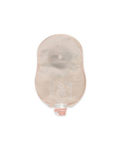 Hollister Premier 1-Piece Urostomy Pouch Flat Flextend Barrier, Enhanced Design - 10 per box, 25MM (1"), TRANSPARENT - 23CM (9")