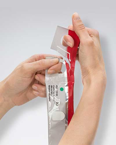 Hollister VaPro No Touch F-Style Intermittent Catheter 16FR 16" (40CM) - 30 per Box