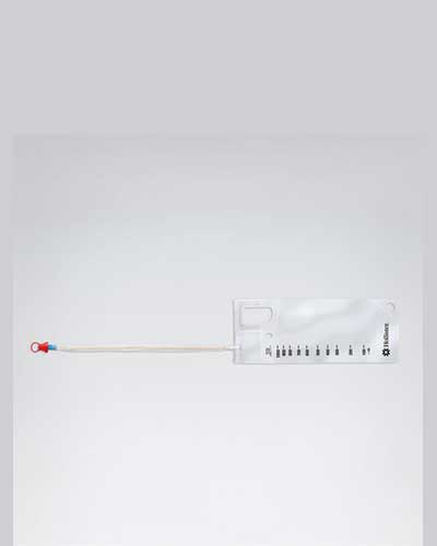 Hollister Vapro Plus No Touch F-Style Intermittent Catheter Closed System 14FR 16" (40CM) Straight - 30 per Box