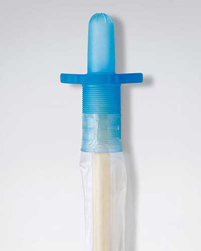 Hollister Vapro Plus No Touch F-Style Intermittent Catheter Closed System 14FR 16" (40CM) Straight - 30 per Box