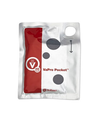 Hollister Vapro Pocket No Touch Intermittent Catheter 16FR  16" (40CM) Straight Tip - 30 per Box