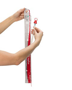 Hollister Vapro No Touch Hydrophilic Intermittent Catheter 14FR 16" (40CM) Coude - 30 per Box