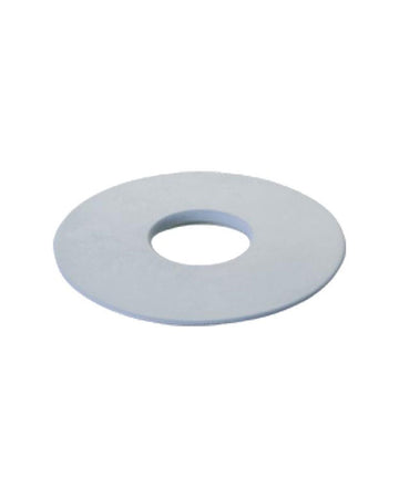 Marlen Basic All Flexible Mounting Ring Flat - 1 each, FLAT, 1 1/2" (38MM) - WHITE VINYL