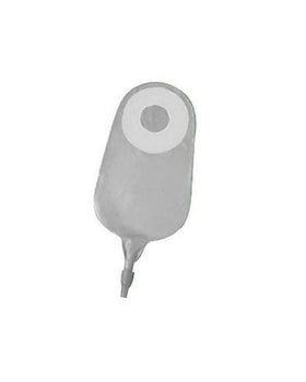 Marlen E-Z Drain Reusable Urostomy Pouch - 5 per package, CLEAR, REGULAR 9" (22CM) 450ML - NO FILTER