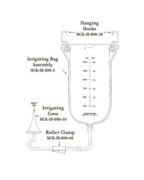 Marlen Irrigation Bag Hanging Hooks - 2 each