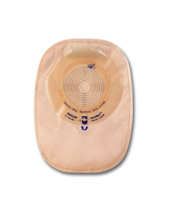 Marlen SuperFlat 1-Piece Closed Pouch with AquaTack Barrier - 5 per box, TRANSPARENT, SUPER FLAT - CUT TO FIT - 1/2"-2 1/8" (12-55MM)