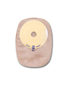 Marlen UltraMax 1-Piece Closed Pouch with AquaTack Barrier and No Filter - 5 per box, TRANSPARENT, SHALLOW CONVEXITY - 7/8" (22MM)