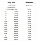 Marlen UltraMax 1-Piece Urostomy Pouch with AquaTack Barrier and No Filter - 5 per box, TRANSPARENT, FLAT - 1 3/8" (34MM)-6