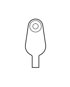 Marlen Weight Less Odour Ban Reusable Ileostomy Pouches - 5 per package, WHITE, LARGE 11" (28CM) 930ML - 0