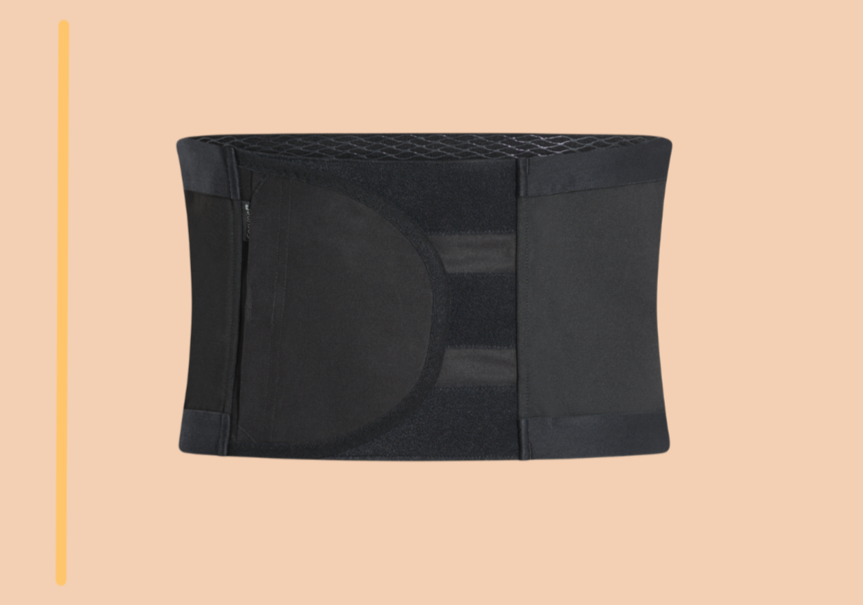 Myostomy corsinel belt hernia support garment