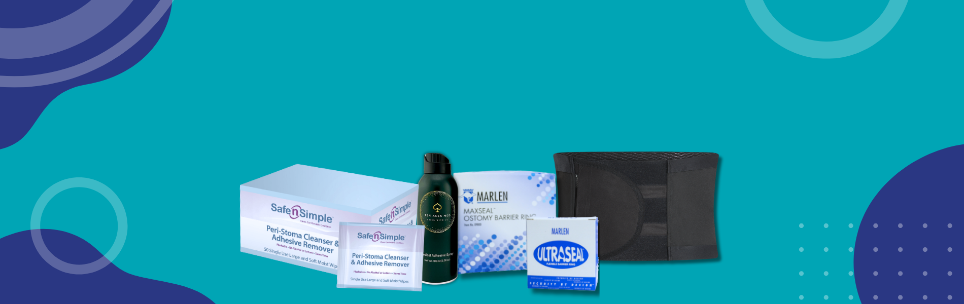 Everyday solutions designed to support life with an ostomy.