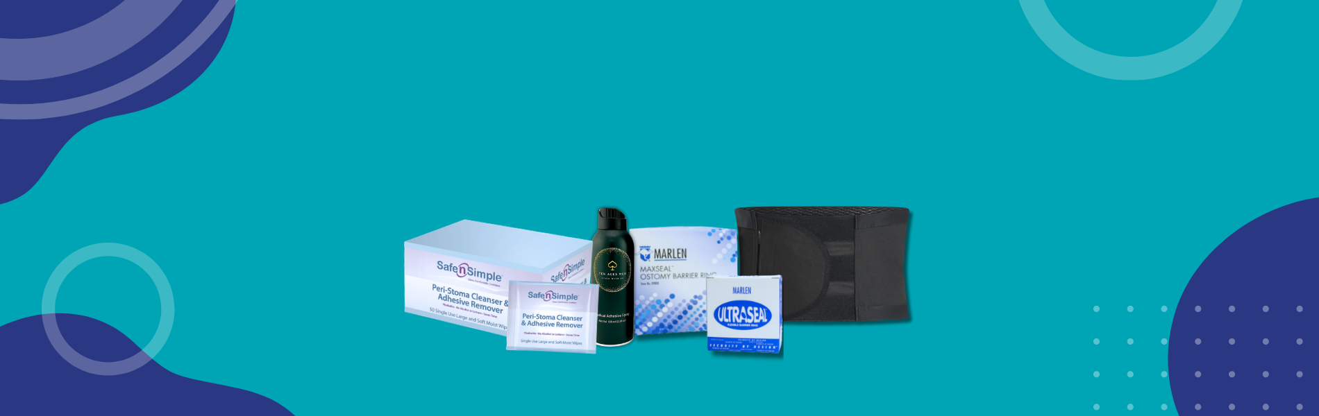 Everyday solutions designed to support life with an ostomy.