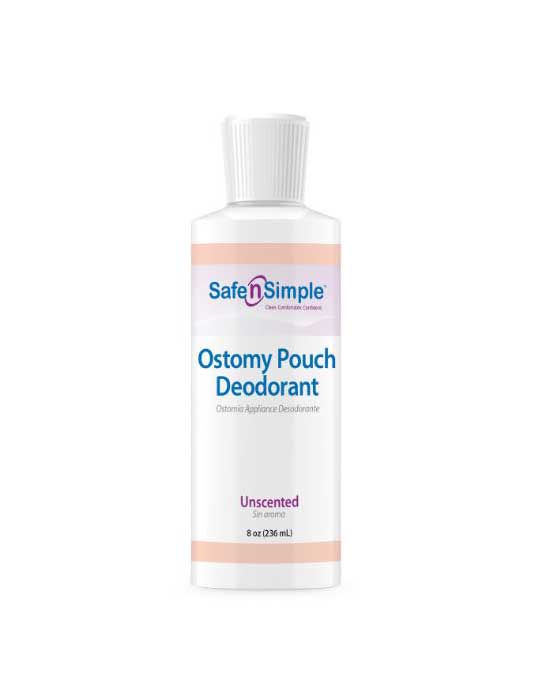 Safe n Simple Ostomy Pouch Deodorant Blue - 1 bottle, 8OZ (240ML( BOTTLE