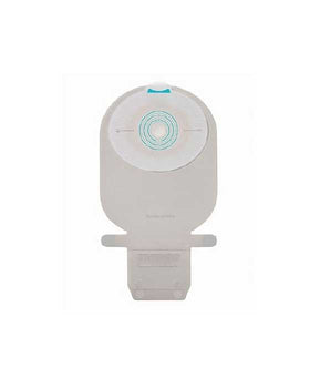 Coloplast SenSura Mio 1-Piece Drainable Pouch Non-Convex -10 per box, 10-55MM (3/8"- 2 1/8"), GREY WITH INSPECTION WINDOW - WITH ILEO FILTER - MAXI 11" (28CM)