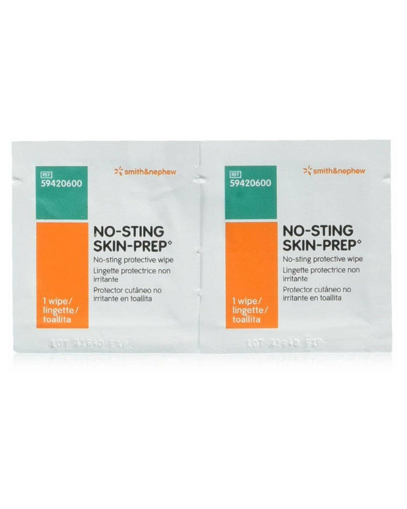 Smith & Nephew No-Sting Skin Prep Wipes - 50 per Box