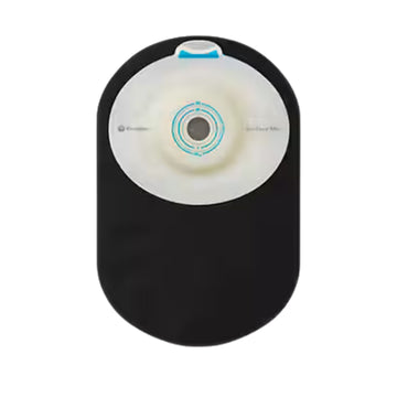 Coloplast SenSura Mio Black 1-Piece Closed Pouch, Maxi, Convex Soft, Cut to Fit 35-50mm - 10 per Box