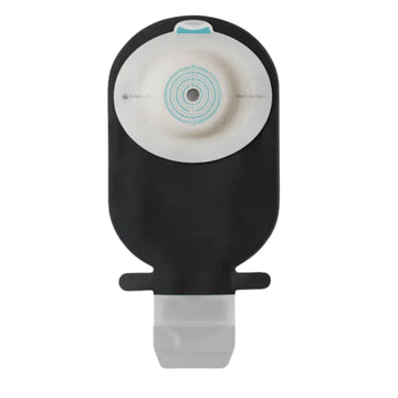Coloplast SenSura Mio Black 1-Piece Drainable Pouch, Maxi, Convex Light, Cut to Fit 15-33mm - 10 per Box