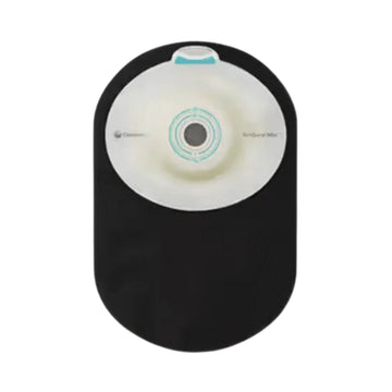 Coloplast SenSura Mio Black 1-Piece Closed Pouch, Maxi, Convex Deep, Cut to Fit 10-23mm - 10 per Box